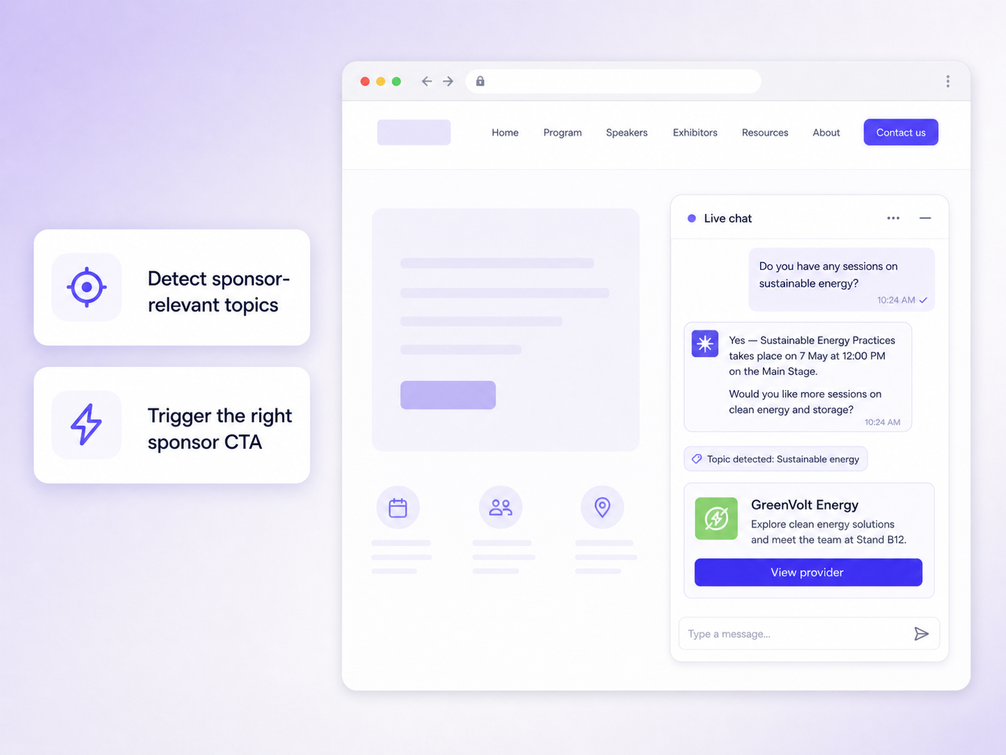 Sponsor revenue and proof