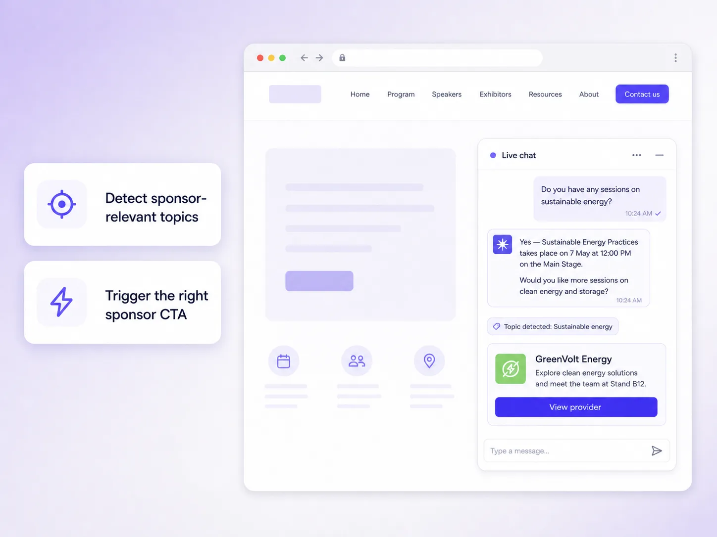 Sponsor revenue and proof