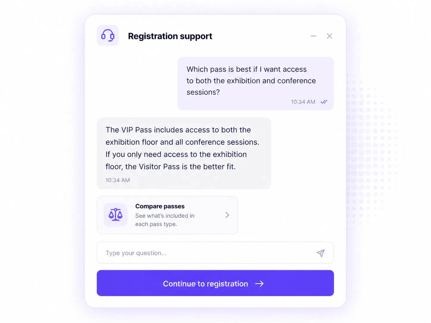 Remove the registration wobble